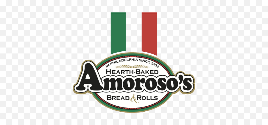 Download Hd The Original Philly Cheese Steak - Amoroso Bread Amoroso Baking Logo Png Emoji,Bread Logo
