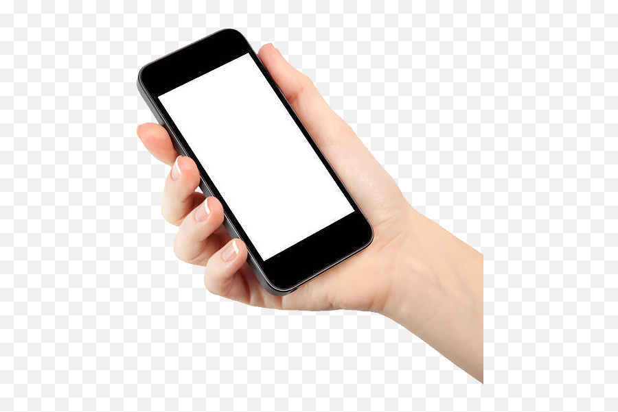 Phone In Hand Png Image - Transparent Hold Phone Png Emoji,Phone Png