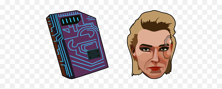Cyberpunk 2077 Cursor With Meredith Stout - Sweezy Custom Emoji,Cyberpunk 2077 Samurai Logo