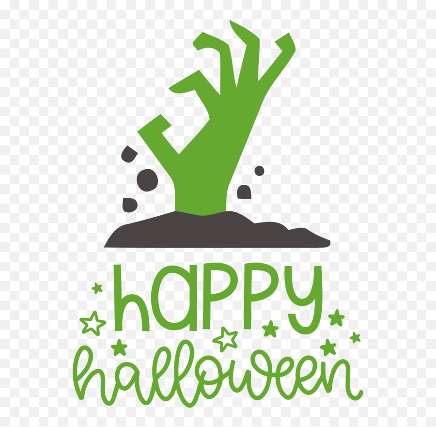 Halloween Logo Green Text For Happy Halloween For Halloween - Language Emoji,Halloween Logo