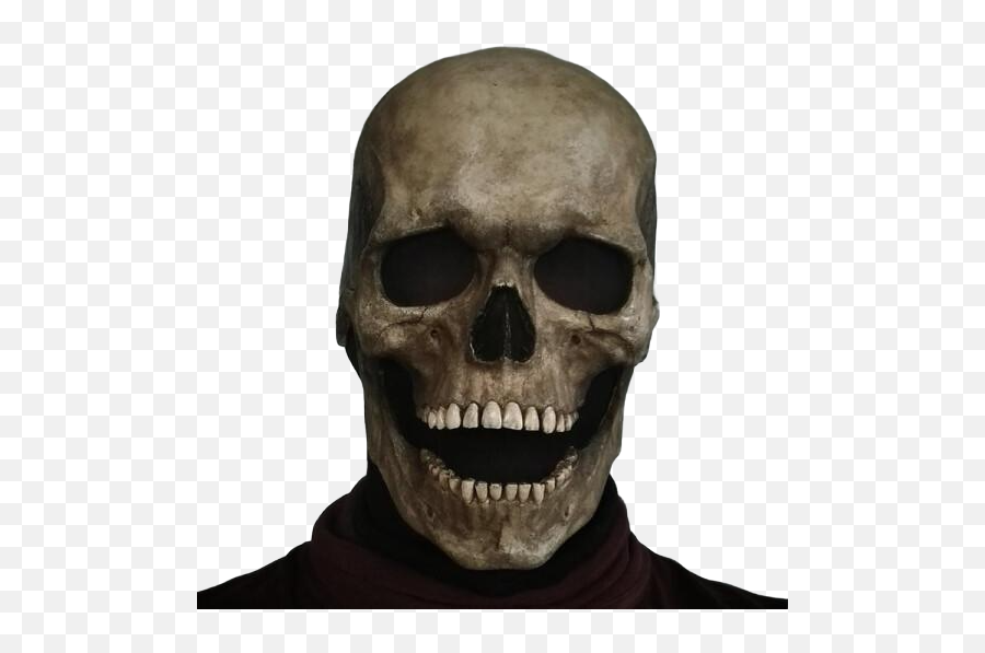 Skull Skeleton Silicone Mask U2013 The Halloween Gala Emoji,Skull Mask Png