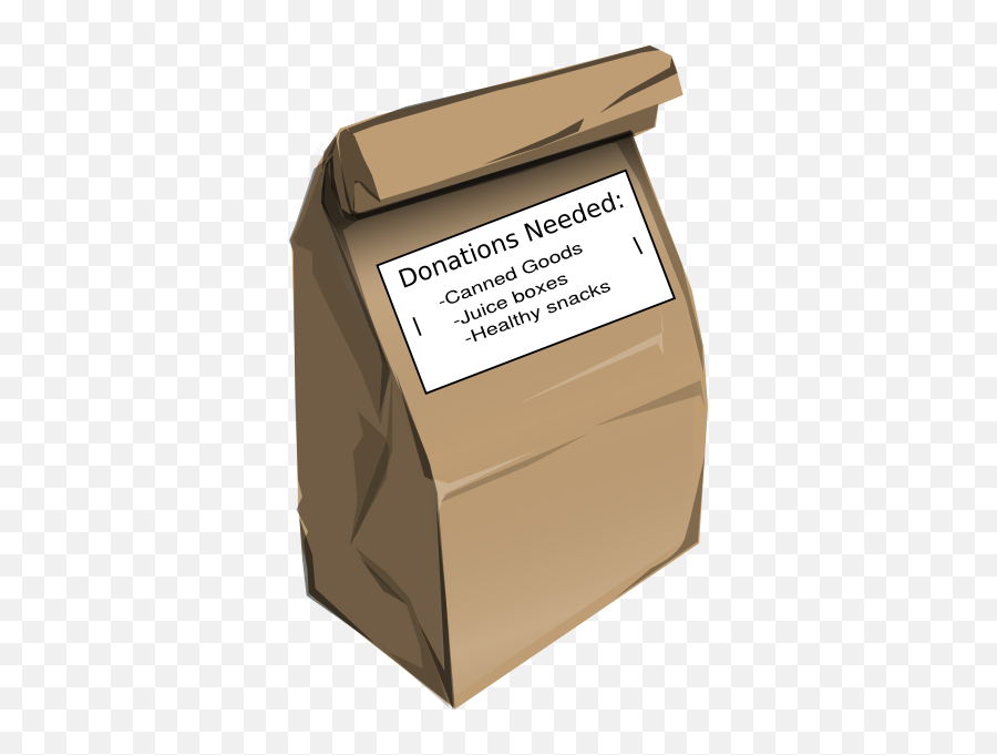 Donation Bag Clip Art At Clkercom - Vector Clip Art Online Emoji,Healthy Snacks Clipart