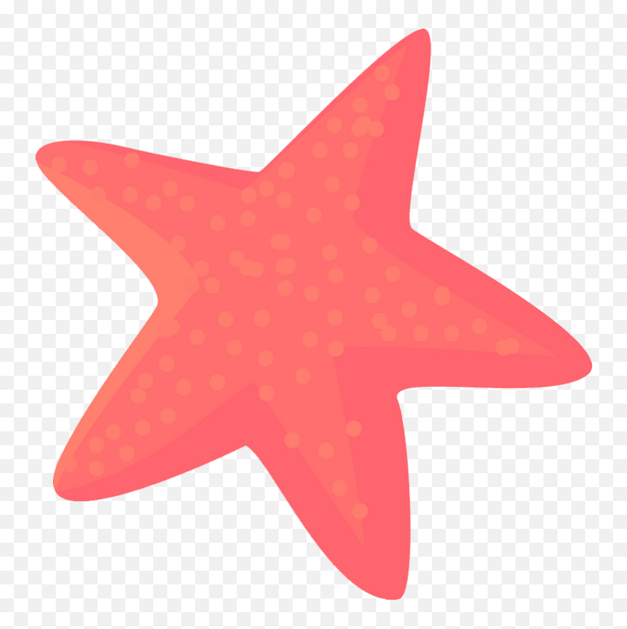 Pink Starfish Clipart Transparent 1 - Clipart World Emoji,Starfish Clipart Png