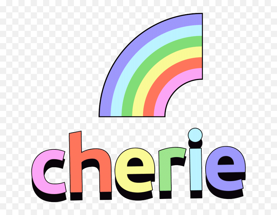 Rainbow Pride Sticker By Cherie For Ios Android Giphy Logo - Vertical Emoji,Rainbow Logo