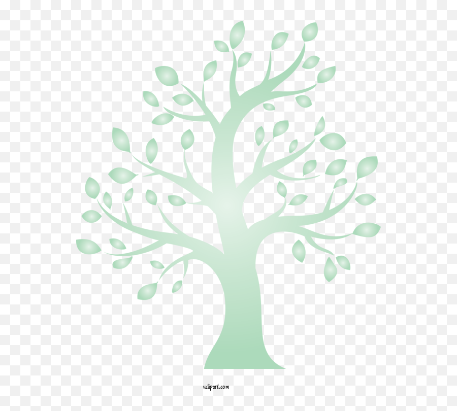 Nature Tree Green Branch For Tree - Tree Clipart Nature Clip Art Emoji,Tree Branch Transparent Background