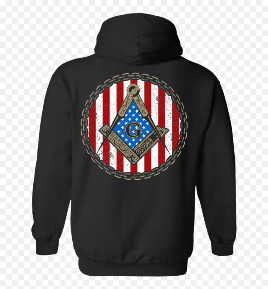 Freemason American Flag - Ymca Hoodie Emoji,Freemason Logo