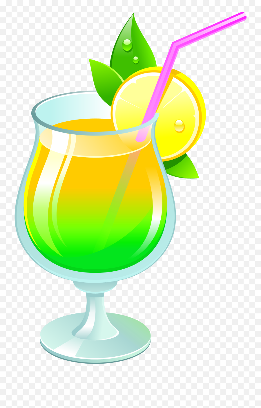 Transparent Summer Cocktail Png Clipar Adesivos Sticker - Clipart Cocktail Emoji,Drink Png