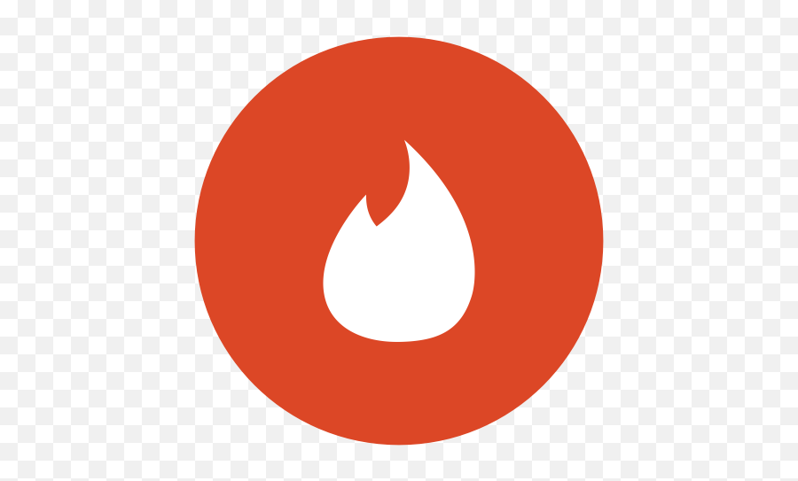Tinder Logos - Vertical Emoji,Tinder Logo