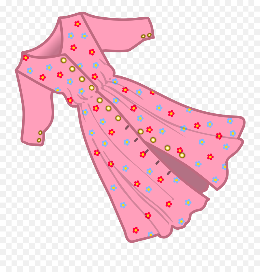 Clothes Clipart Womens Clothing - Dress Clipart Png Emoji,Clothes Clipart