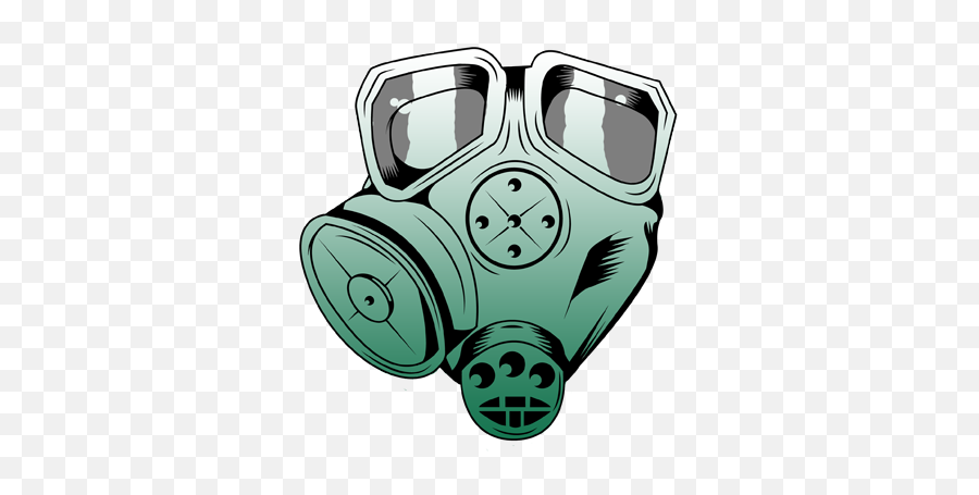 Gas Mask Logo Design By - Dot Emoji,Gas Mask Logo