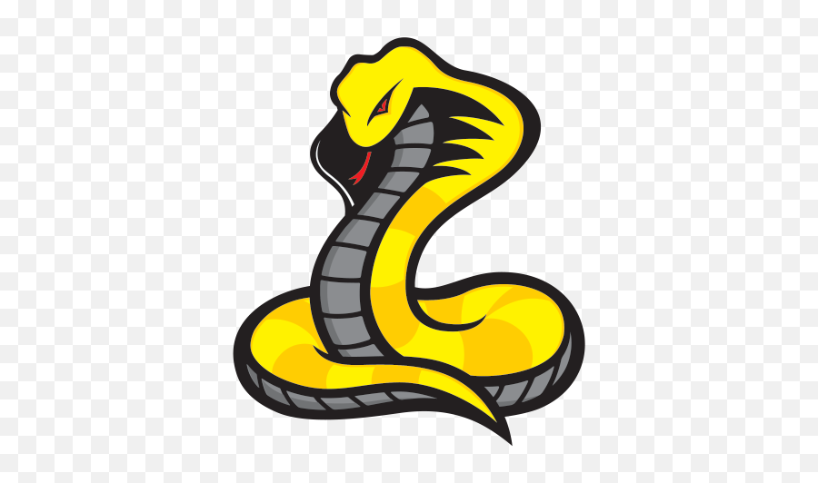 Printed Yellow Stickers Factory Clipart - Cobra Clipart Png Emoji,Cobra Clipart