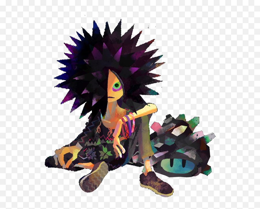Splatoon Character Concept Art - Sea Urchin Splatoon Spyke Emoji,Splatoon Transparent