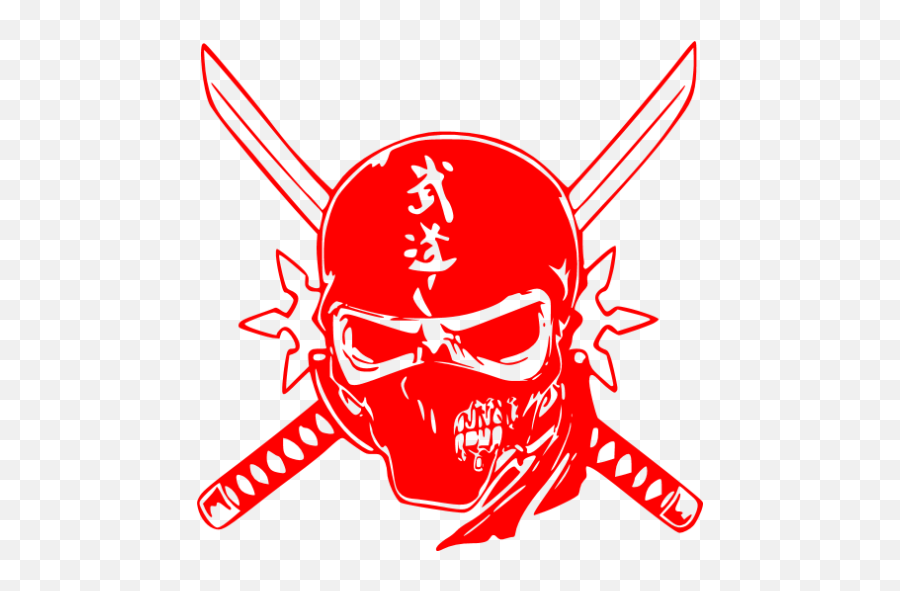 Red Skull 11 Icon - Dream League Soccer Ninja Logo Emoji,Red Skull Png