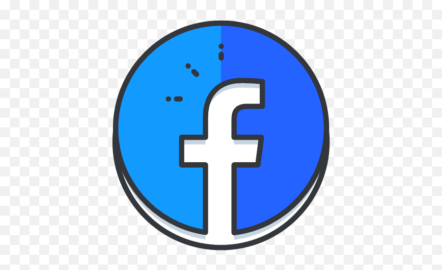 Free Social Media Filled Outline Icons - Logo Facebook Emoji,Facebook Reviews Logo