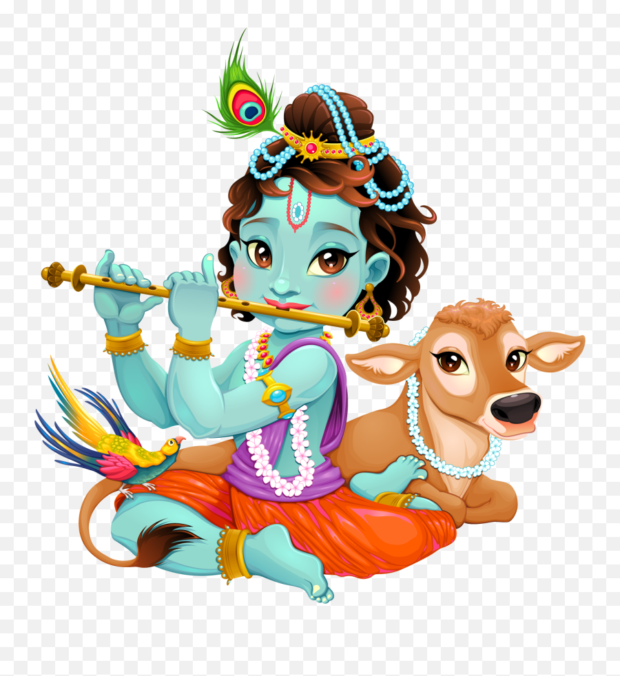 Download Lord Krishna Free Png Transparent Image And Clipart Emoji,Clipart Downloader