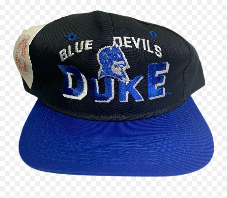 Vintage Duke Blue Devils Hat Emoji,Blue Devil Logo