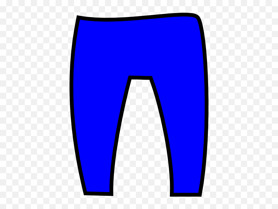 Blue Jeans Clipart - Blue Pants Clipart Emoji,Pants Clipart