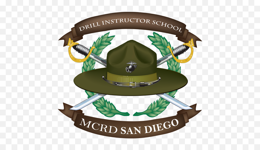 Usmc - Usmc Drill Instructor Logo Emoji,Marine Corp Logo