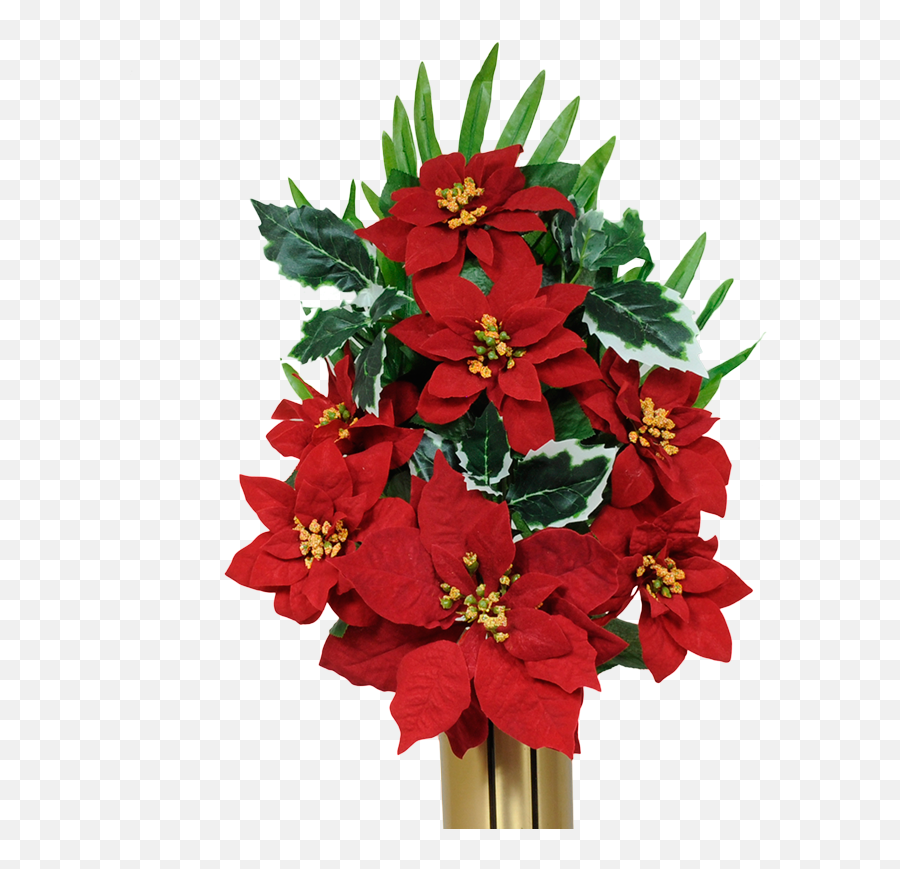 Download Poinsettia Border Png Download - Drawing Full Emoji,Poinsettia Transparent Background