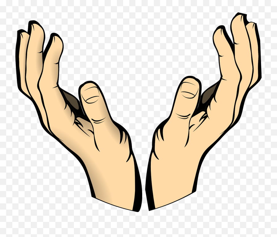 Free Offering Hands Cliparts Download - Two Hands Clipart Emoji,Hand Clipart