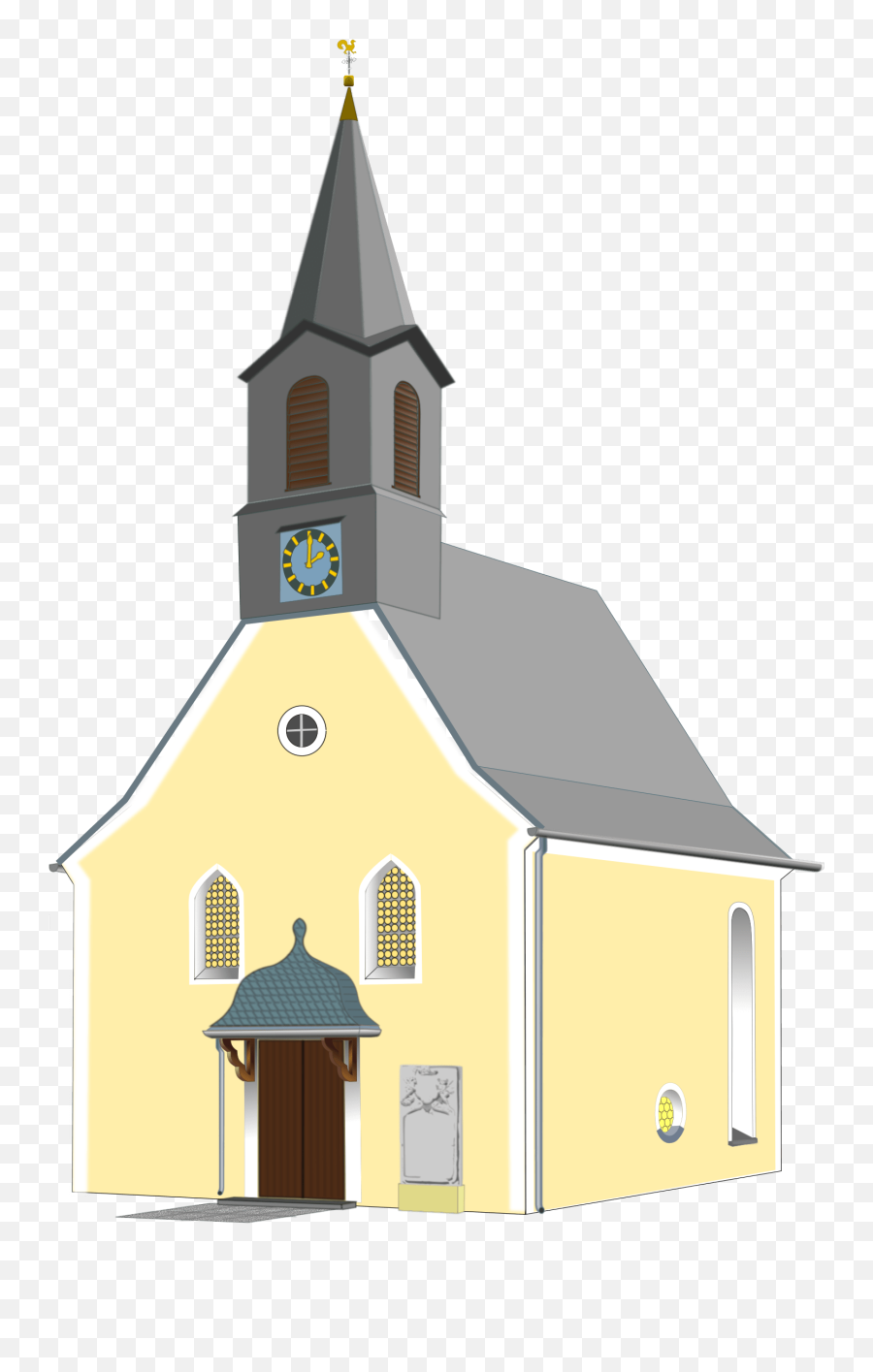 Church Clipart No Background - Transparent Background Catholic Church Clipart Emoji,Church Clipart