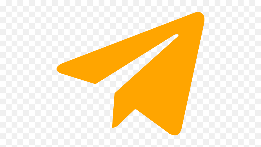 Orange Telegram Icon - Icon Telegram Png Orange Emoji,Telegram Logo