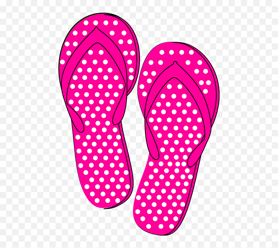 Summer Png - Pink Clipart Summer Flip Flops Clipart Png Pink Flip Flop Vector Emoji,Summer Png