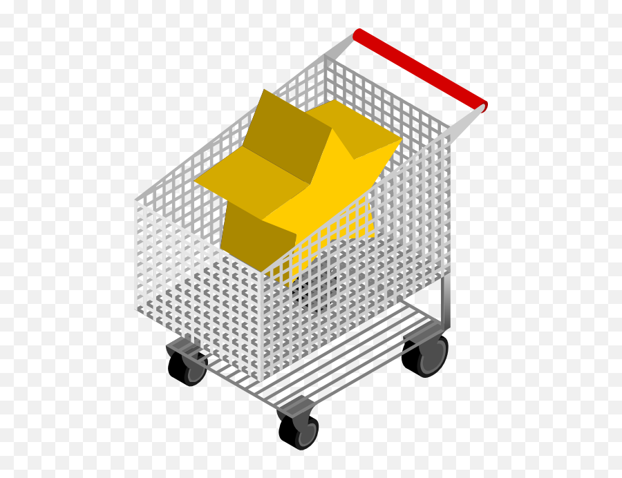 Cm Isometric Shopping Cart Clipart - Carrito De Compra Con Producto Estrella Png Emoji,Shopping Cart Clipart