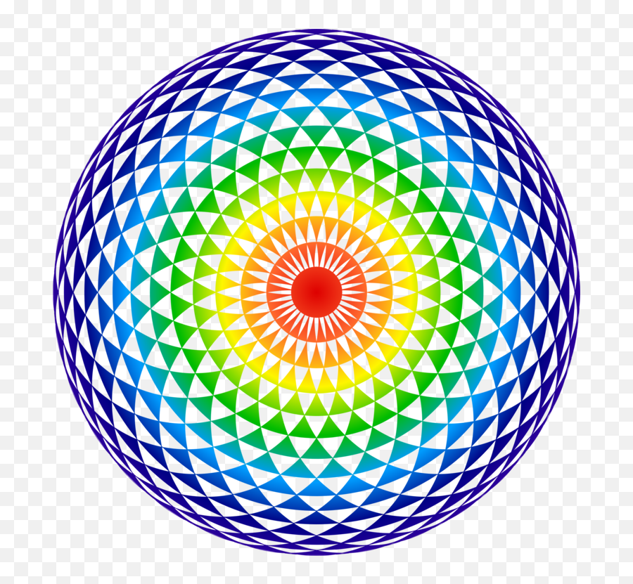 Sacred Geometry Mandala Geometric Png - Mandala Art To Print Emoji,Mandala Clipart