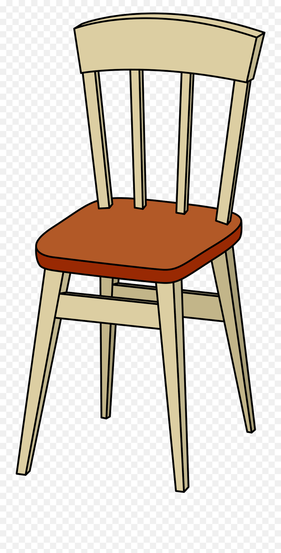 Kitchen Chair Clipart - Solid Emoji,Chair Clipart