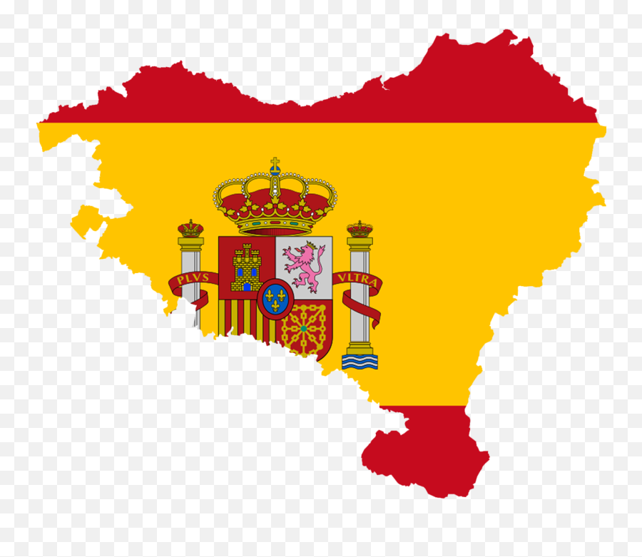 Flag Map Of Spanish Basque Country - Spain Circle Flag Png Emoji,Png Country