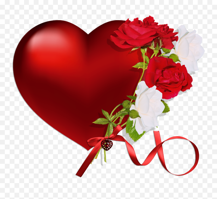 Rose Heart Png Images Free Download - Rose Good Night Heart Emoji,3d Heart Png