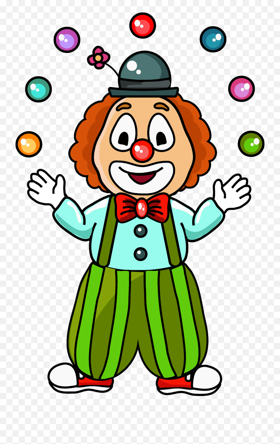 Clown Clipart - Happy Emoji,Clown Clipart