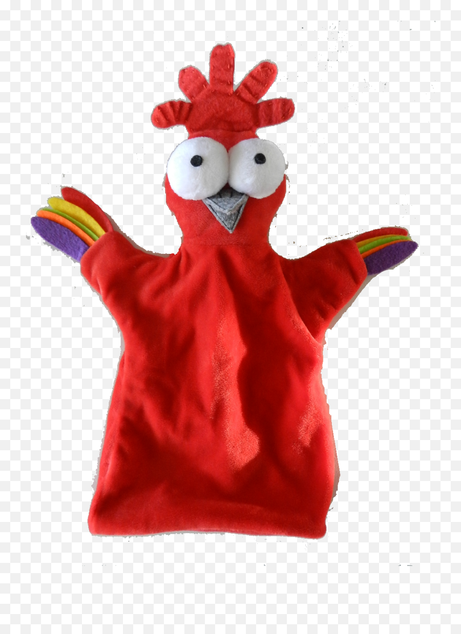 Download Hd Funky Chicken Hand Puppet - Stuffed Toy Emoji,Puppet Png