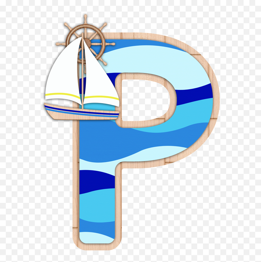Clipart Letters Nautical - Nautical Alphabet Letter Clipart Nautical Banner Free Printable Nautical Letters Emoji,Letter Clipart