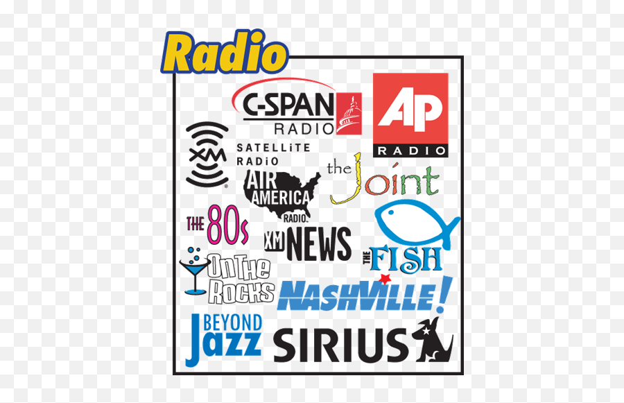 Logos U0026 Trademarks Radio By Innovative Clip Art Emoji,Nashville Clipart