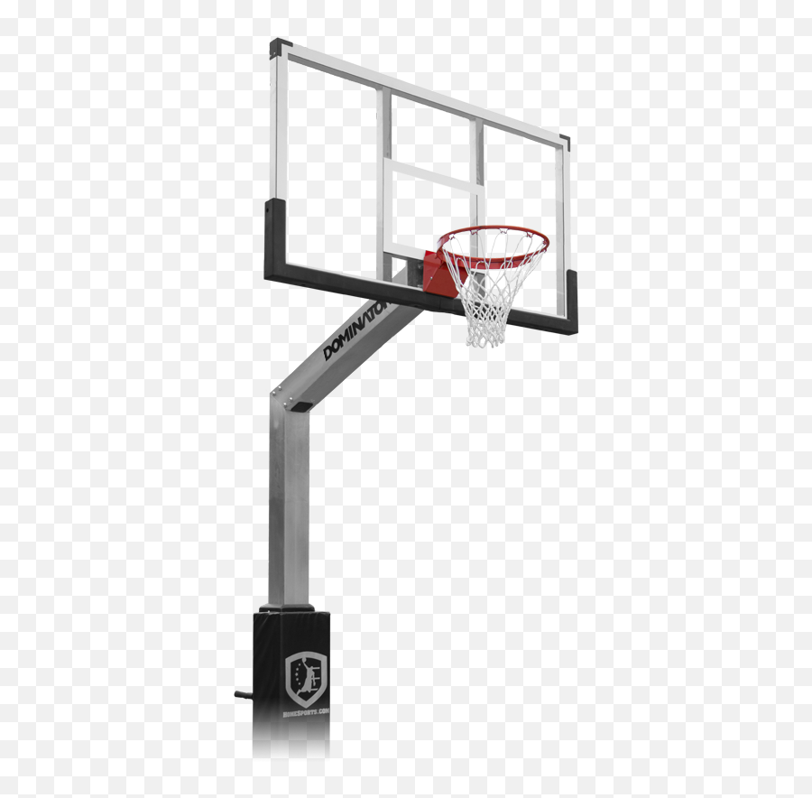 White Basketball Hoop Clipart Graphic - Basketball Rim Emoji,Basketball Hoop Clipart