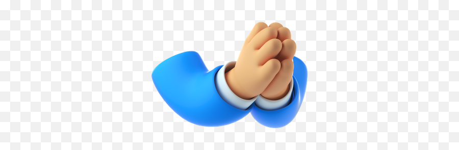 Premium Clapping Hands 3d Illustration Download In Png Obj Emoji,Clapping Emoji Png