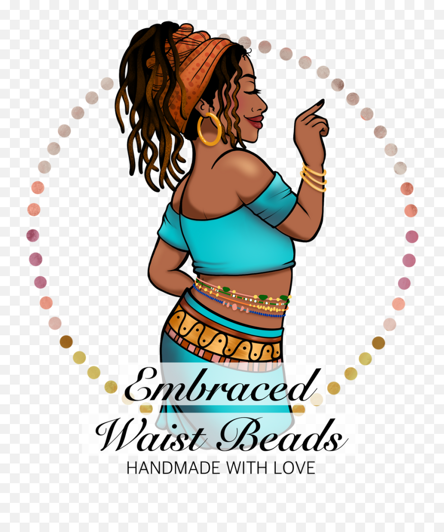 Embraced Waist Beads Emoji,Beads Clipart