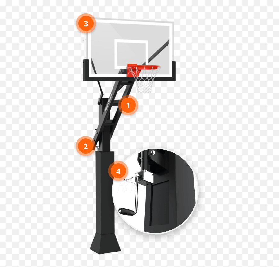 Versacourt Professional - Quality Residential Basketball Emoji,Basketball Backboard Png
