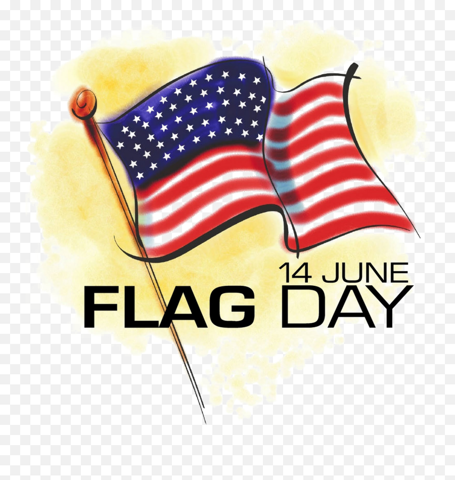 Flag Day Png Image File - Cartoon American Flag Full Size National Flag Day Emoji,American Flag Png