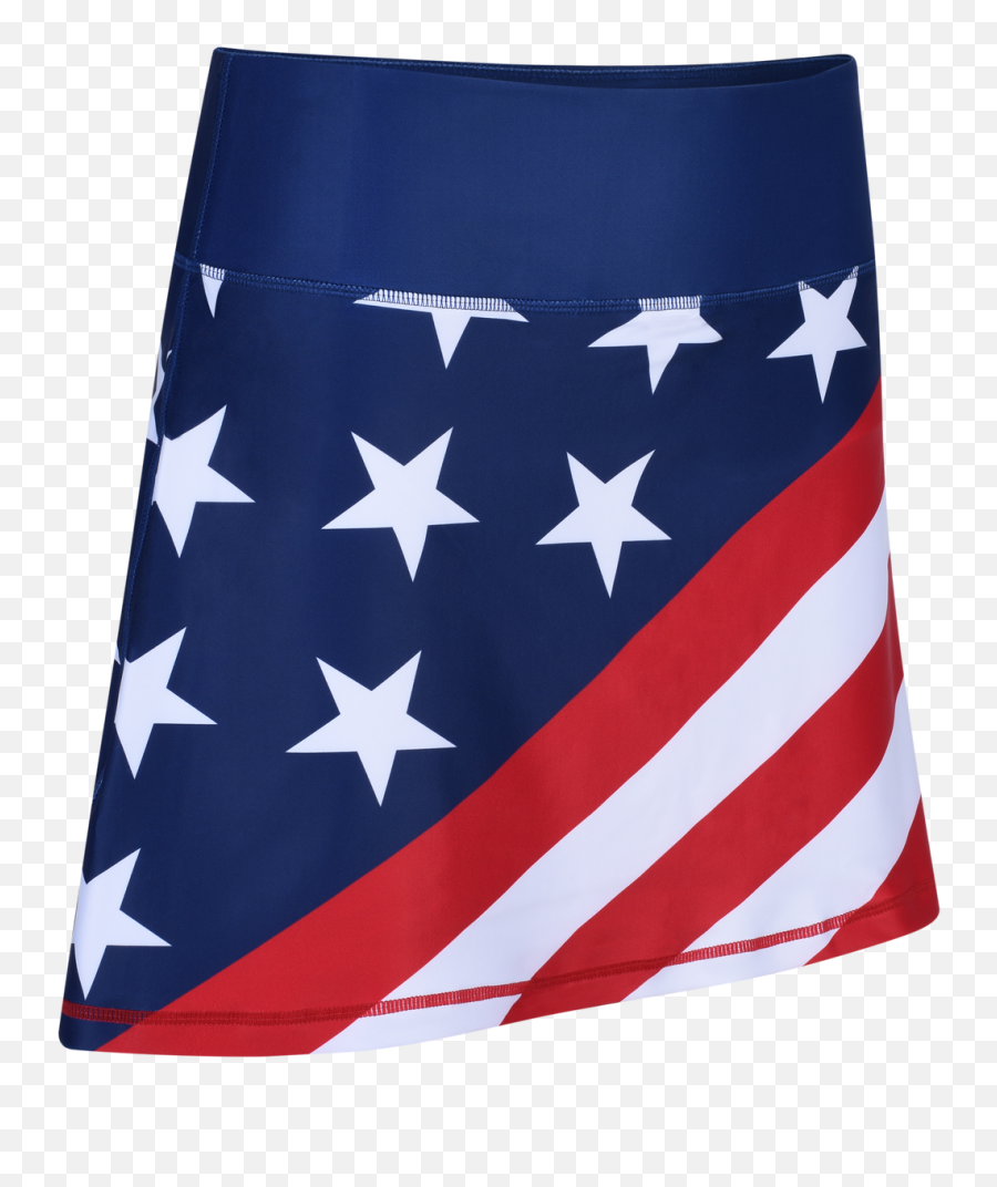 Usa Flag Ladies Active Skort By Readygolf Emoji,Golf Flag Png