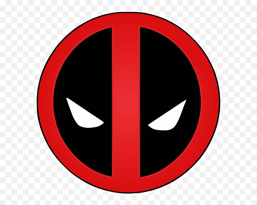 Deadpool Logo Transparent Images - Mascara De Deadpool Dibujo Emoji,Deadpool Logo