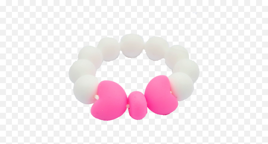 Pink Bow Teething Ring U2013 Mybabyinc Emoji,Pink Bow Transparent
