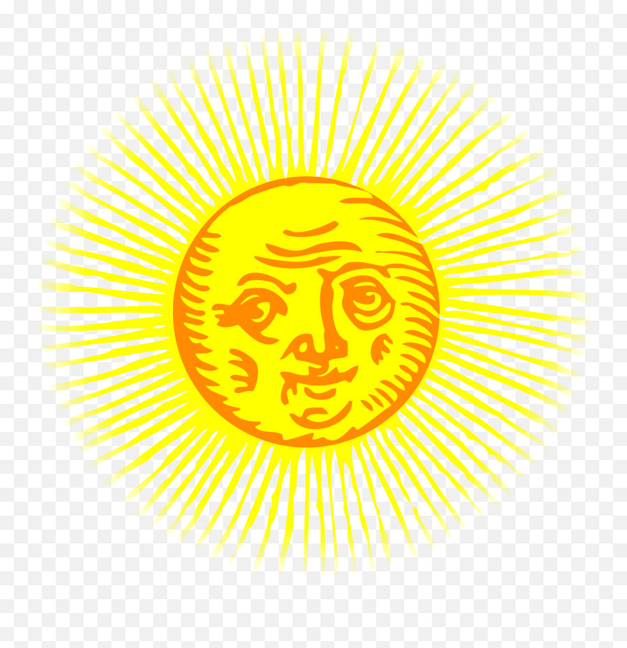 Old Sun Png Library Library - Old Sun Png Transparent Old Sun Cartoon Emoji,Sunshine Png
