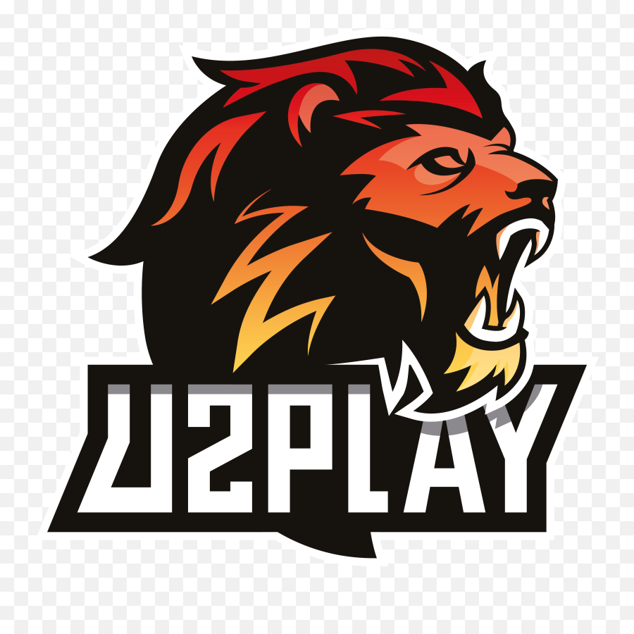 Download Hd Logo U2p - Lion Esport Logo Transparent Png Lion Logo Esport Png Emoji,Esport Logo