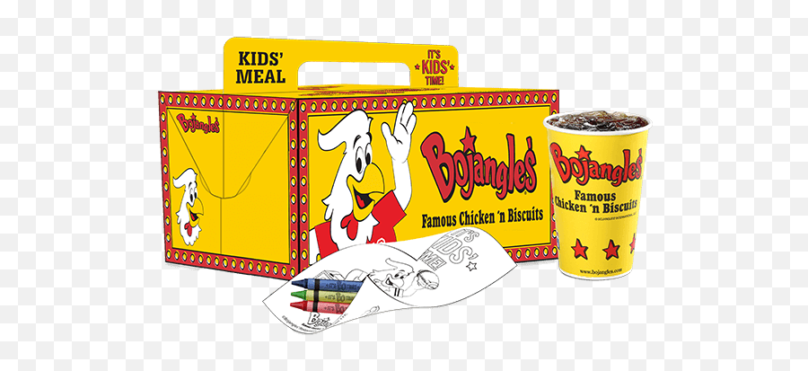 Tri - Bojangles Kids Meal Emoji,Bojangles Logo