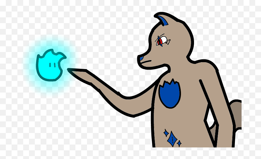 Download The Blue Flame - Cartoon Png Image With No Dot Emoji,Blue Flame Png