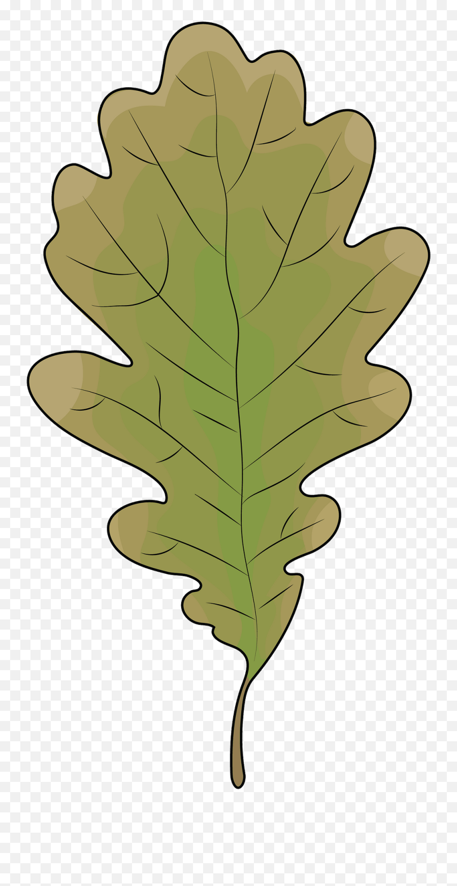 Oak Leaf Clipart - Black Oak Emoji,Oak Leaf Clipart