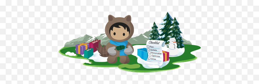 Holiday Readiness Guide - Salesforce Emea Blog Playing In The Snow Emoji,Holiday Png